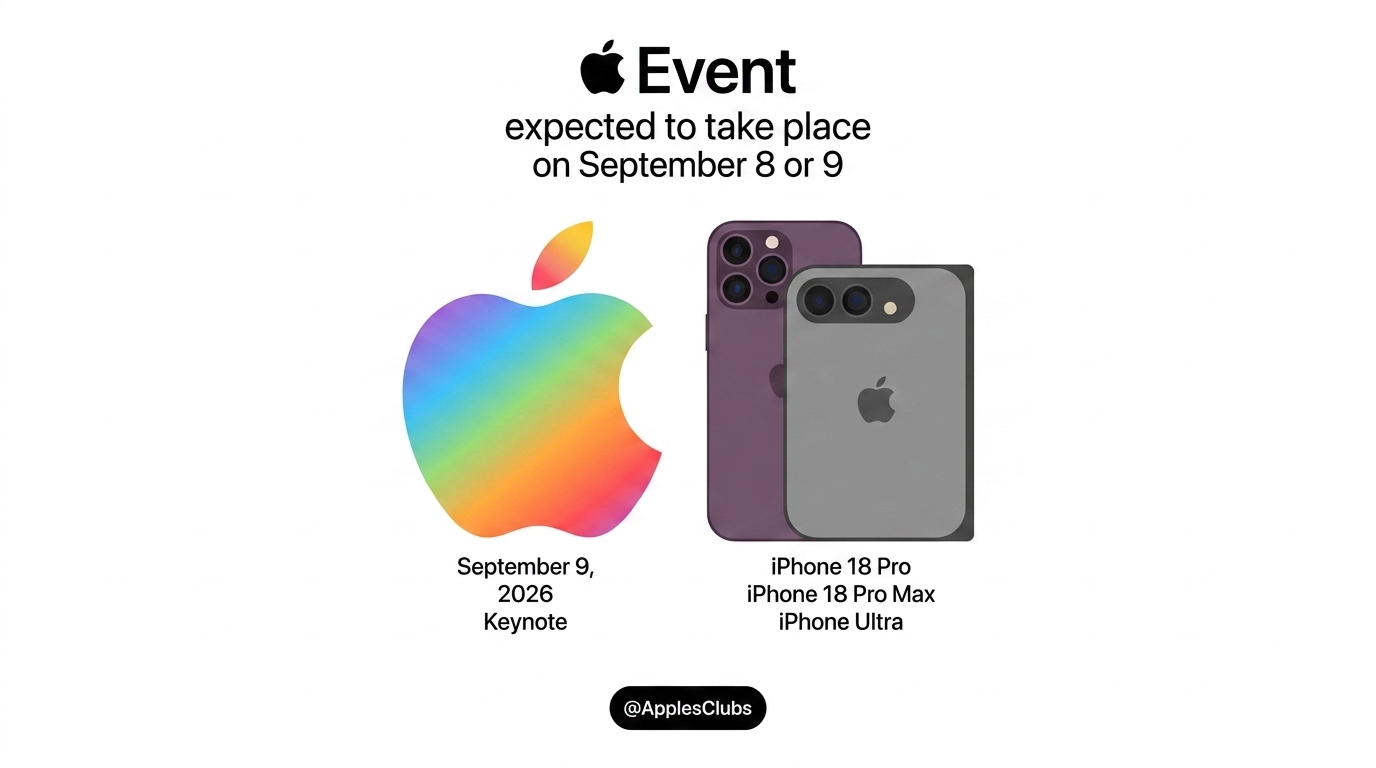 Apple Schedules September 9 Presentation for Upcoming iPhone Hardware Launch