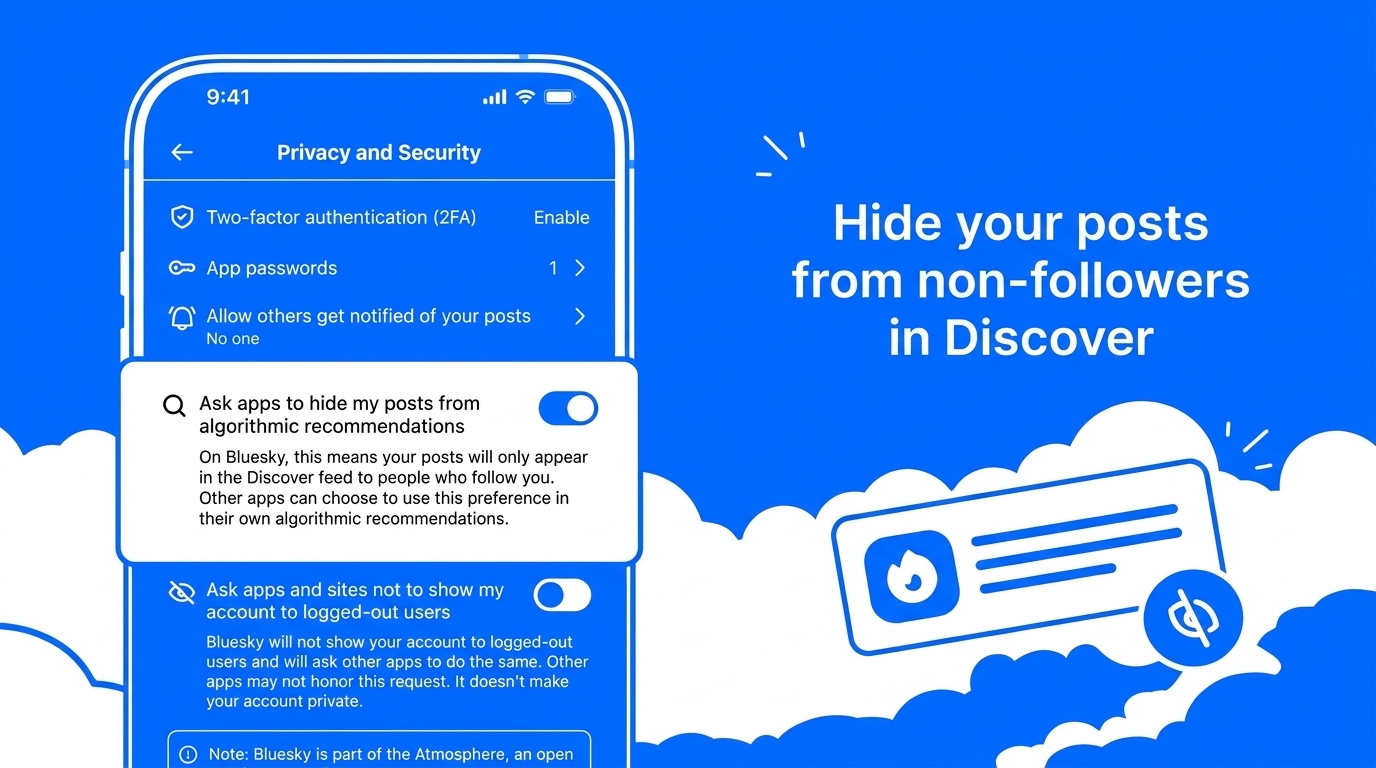 Bluesky Introduces Algorithmic Opt Out Feature to Prevent Unwanted Viral Posts